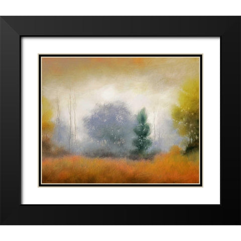 Hinterland 11 Black Modern Wood Framed Art Print with Double Matting by Dag, Inc.
