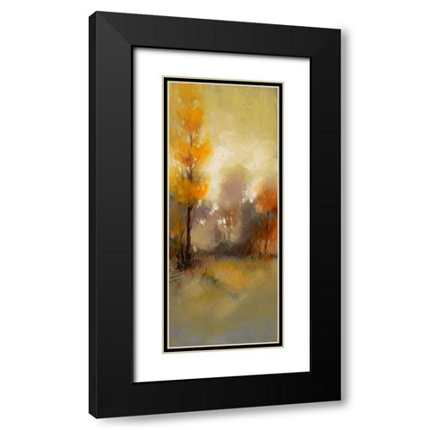 Hinterland 25 Black Modern Wood Framed Art Print with Double Matting by Dag, Inc.