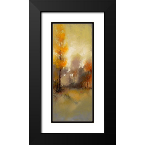 Hinterland 25 Black Modern Wood Framed Art Print with Double Matting by Dag, Inc.