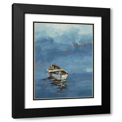 Set Sail 7 Black Modern Wood Framed Art Print with Double Matting by Dag, Inc.