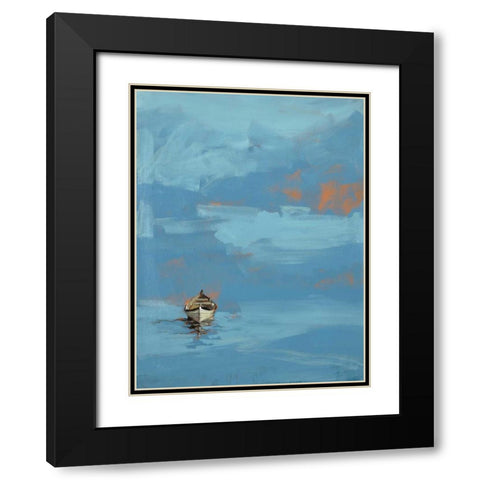 Set Sail 8 Black Modern Wood Framed Art Print with Double Matting by Dag, Inc.