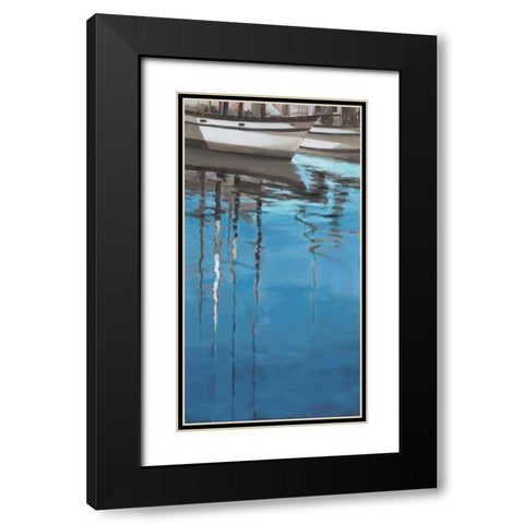 Set Sail 11 Black Modern Wood Framed Art Print with Double Matting by Dag, Inc.