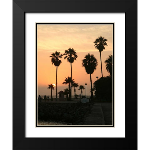 Photography/Landscape 122 Black Modern Wood Framed Art Print with Double Matting by Dag, Inc.