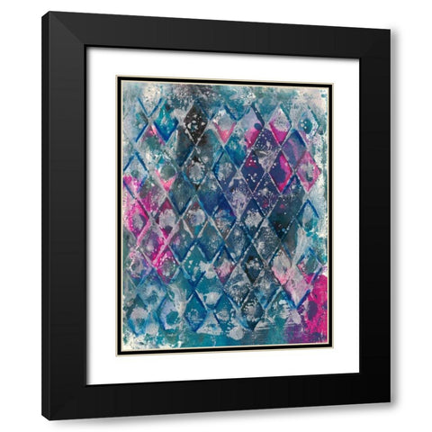 Wired For Spring I Black Modern Wood Framed Art Print with Double Matting by Combs, Joyce