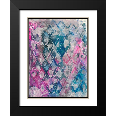 Wired For Spring II Black Modern Wood Framed Art Print with Double Matting by Combs, Joyce