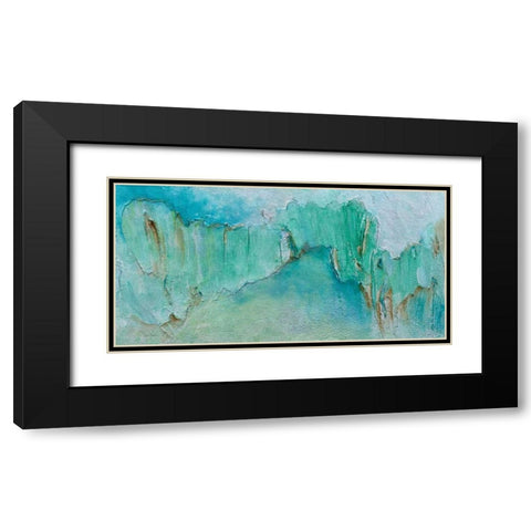 Break Through I Black Modern Wood Framed Art Print with Double Matting by Finch, Sheila