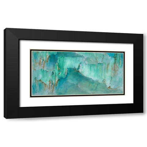 Break Through II Black Modern Wood Framed Art Print with Double Matting by Finch, Sheila