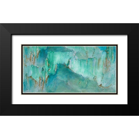 Break Through II Black Modern Wood Framed Art Print with Double Matting by Finch, Sheila