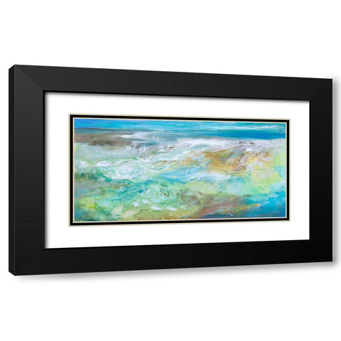 Tide Pool  Black Modern Wood Framed Art Print with Double Matting by Finch, Sheila