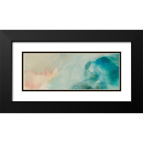 Aversion IV Black Modern Wood Framed Art Print with Double Matting by Jasper, Sisa