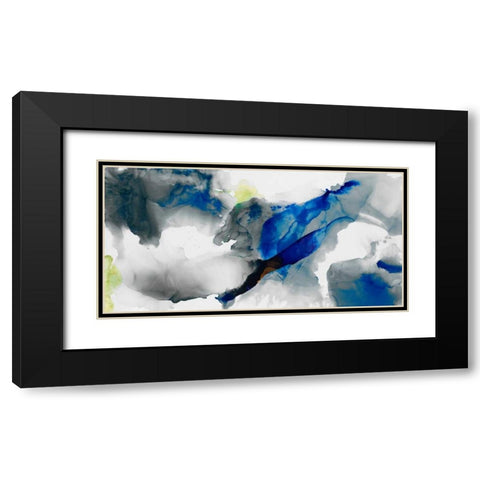 Ephemeral I Black Modern Wood Framed Art Print with Double Matting by Jasper, Sisa