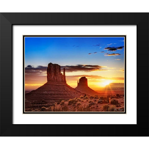 Pink Morning Glory III Black Modern Wood Framed Art Print with Double Matting by Drost, David