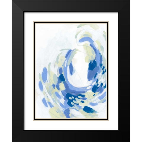 Sargasso I Black Modern Wood Framed Art Print with Double Matting by Vess, June Erica