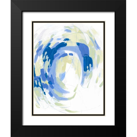 Sargasso II Black Modern Wood Framed Art Print with Double Matting by Vess, June Erica