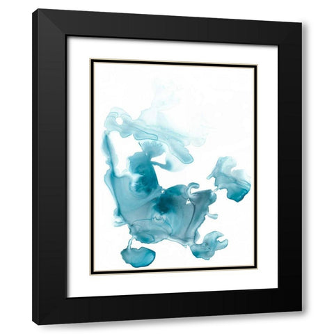 Thermae III Black Modern Wood Framed Art Print with Double Matting by Vess, June Erica