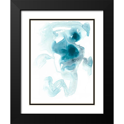 Thermae IV Black Modern Wood Framed Art Print with Double Matting by Vess, June Erica