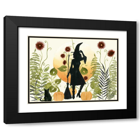The Witchs Garden II Black Modern Wood Framed Art Print with Double Matting by Popp, Grace