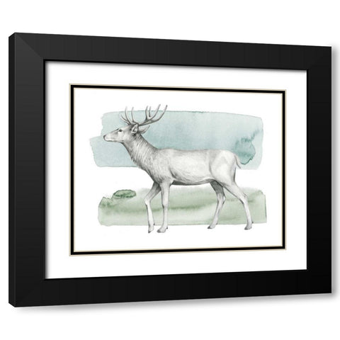Animale IV Black Modern Wood Framed Art Print with Double Matting by Popp, Grace