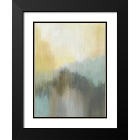 Early Morning Dew II Black Modern Wood Framed Art Print with Double Matting by Jerry, Alison