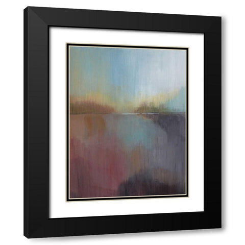 Canyon Mist I Black Modern Wood Framed Art Print with Double Matting by Jerry, Alison