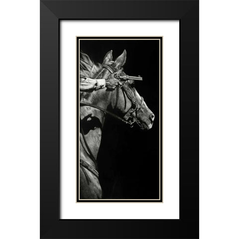 Getaway Vehicle II Black Modern Wood Framed Art Print with Double Matting by Chapman, Julie T.