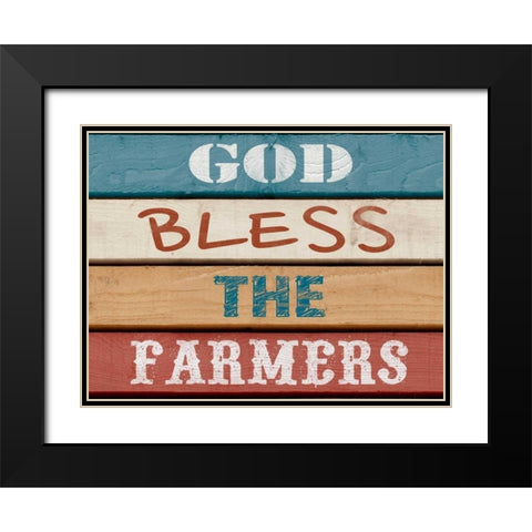 Farm Sentiment III Black Modern Wood Framed Art Print with Double Matting by Saunders, Alonzo