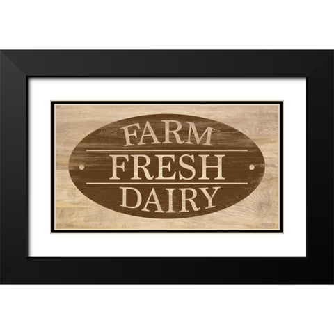 Farm Store II Black Modern Wood Framed Art Print with Double Matting by Saunders, Alonzo