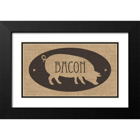 Farm Store III Black Modern Wood Framed Art Print with Double Matting by Saunders, Alonzo