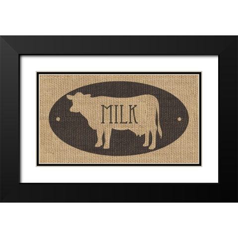 Farm Store IV Black Modern Wood Framed Art Print with Double Matting by Saunders, Alonzo