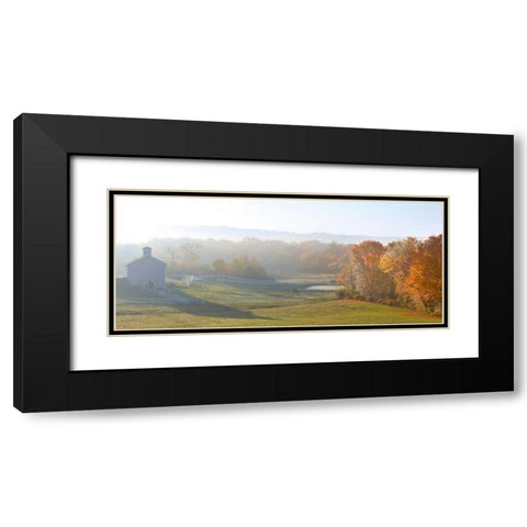 Farm and Country VII Black Modern Wood Framed Art Print with Double Matting by McLoughlin, James