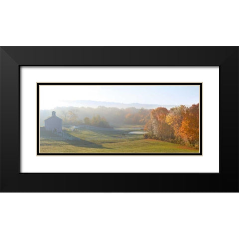 Farm and Country VII Black Modern Wood Framed Art Print with Double Matting by McLoughlin, James