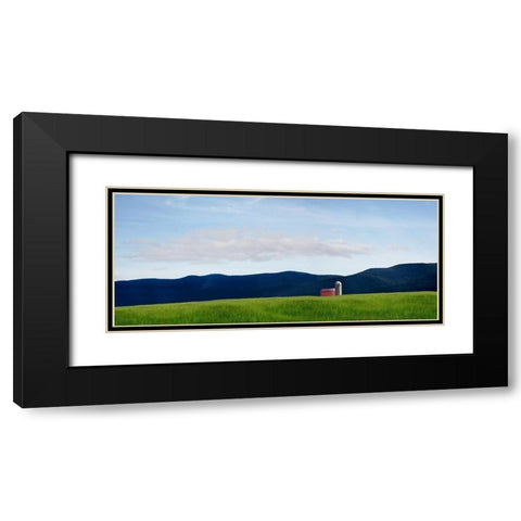 Farm and Country VIII Black Modern Wood Framed Art Print with Double Matting by McLoughlin, James
