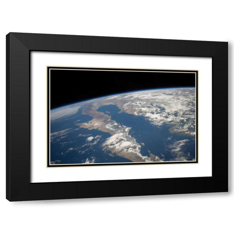 Space Photography XI Black Modern Wood Framed Art Print with Double Matting by Unknown