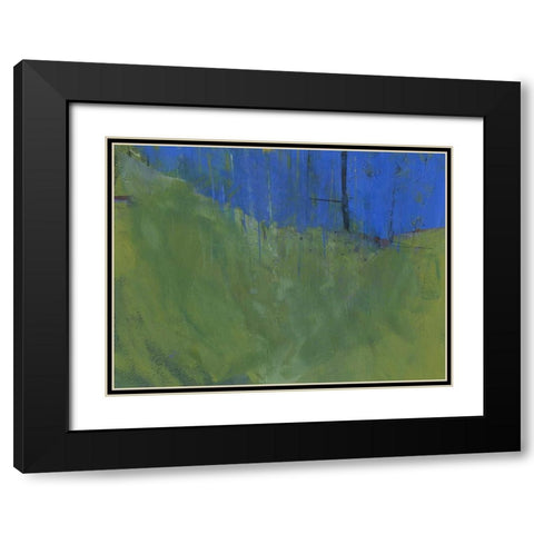 Felled Black Modern Wood Framed Art Print with Double Matting by Bailey, Paul