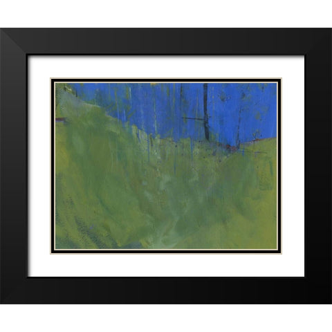 Felled Black Modern Wood Framed Art Print with Double Matting by Bailey, Paul