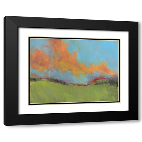 Last of Light Black Modern Wood Framed Art Print with Double Matting by Bailey, Paul