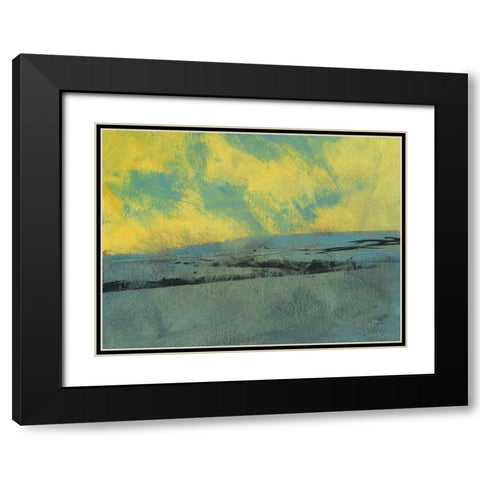 Pale Morning Light Black Modern Wood Framed Art Print with Double Matting by Bailey, Paul