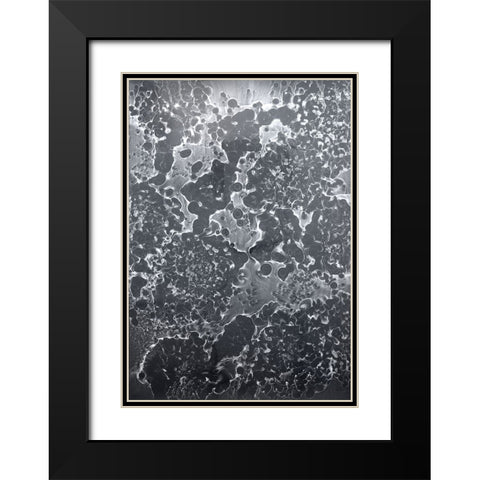 Celestial Odyssey II Black Modern Wood Framed Art Print with Double Matting by Guthrie, Jenna