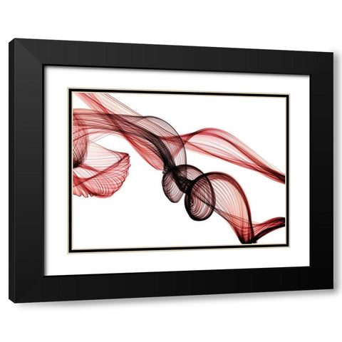 Invisible World II Black Modern Wood Framed Art Print with Double Matting by Orlov, Irena