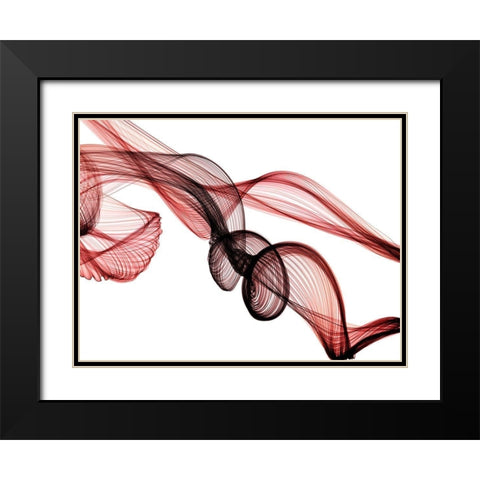 Invisible World II Black Modern Wood Framed Art Print with Double Matting by Orlov, Irena