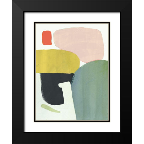Summer Salad IV Black Modern Wood Framed Art Print with Double Matting by Borges, Victoria