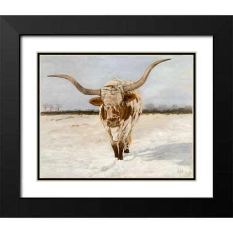 Sentimental Journey I Black Modern Wood Framed Art Print with Double Matting by Winkler, Kathy