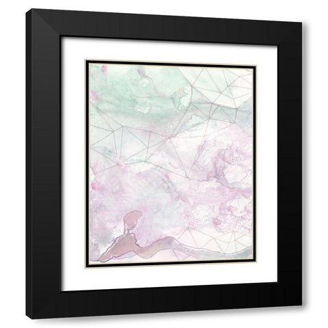 Centauri I Black Modern Wood Framed Art Print with Double Matting by Stramel, Renee W.