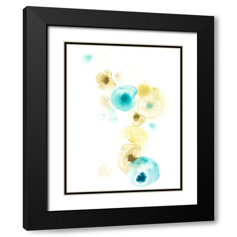 Petri IV Black Modern Wood Framed Art Print with Double Matting by Vess, June Erica