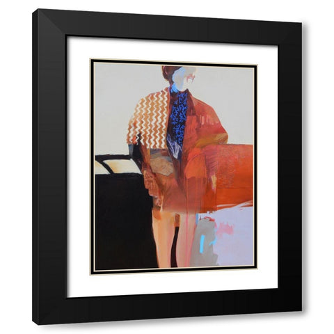 Timeless Moment I Black Modern Wood Framed Art Print with Double Matting by Foregard, Larry