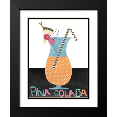 Mix Me a Drink VI Black Modern Wood Framed Art Print with Double Matting by Moore, Regina