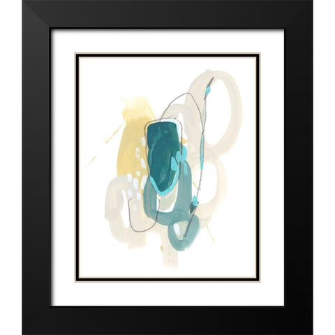 Basilisk II Black Modern Wood Framed Art Print with Double Matting by Vess, June Erica