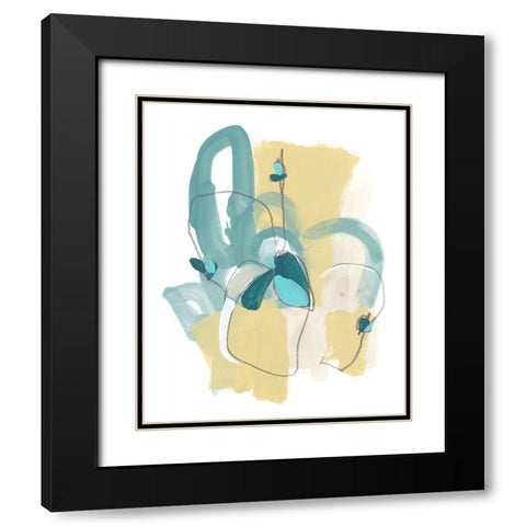 Basilisk III Black Modern Wood Framed Art Print with Double Matting by Vess, June Erica