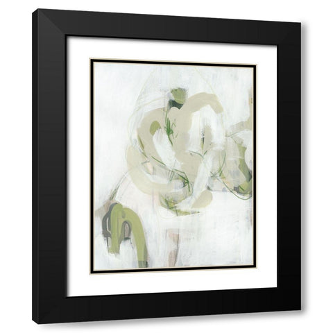 Verge I Black Modern Wood Framed Art Print with Double Matting by Vess, June Erica