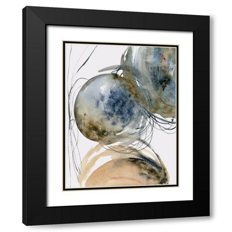 Hibernation II Black Modern Wood Framed Art Print with Double Matting by Wang, Melissa